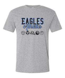 Elfers Athletics Adult Short Sleeve Fine Jersey Cotton Shirt