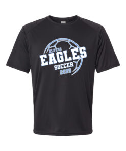 Elfers Eagles 2025 ECS Soccer Adult Performance Short Sleeve Dryfit Shirt