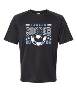 Elfers Eagles 2026 ECS Soccer Adult Performance Short Sleeve Dryfit Shirt